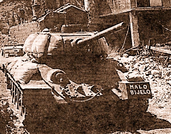 Танки Т-34 в боях после окончания Второй Мировой войны