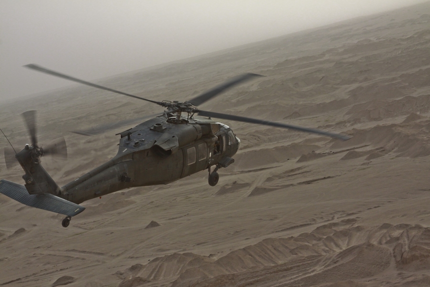 Боевики «доказали» уничтожение вертолёта ВВС США в Ираке