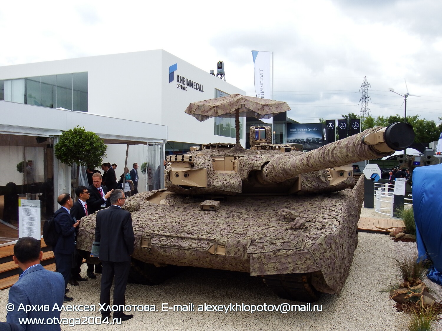 Модернизированный танк «Leopard 2A4» ATD - фотообзор и фотодетализация