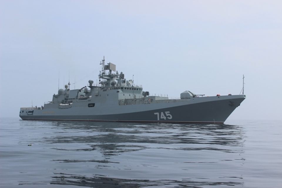 «Адмирал Макаров» впервые вышел в море в рамках ходовых испытаний
