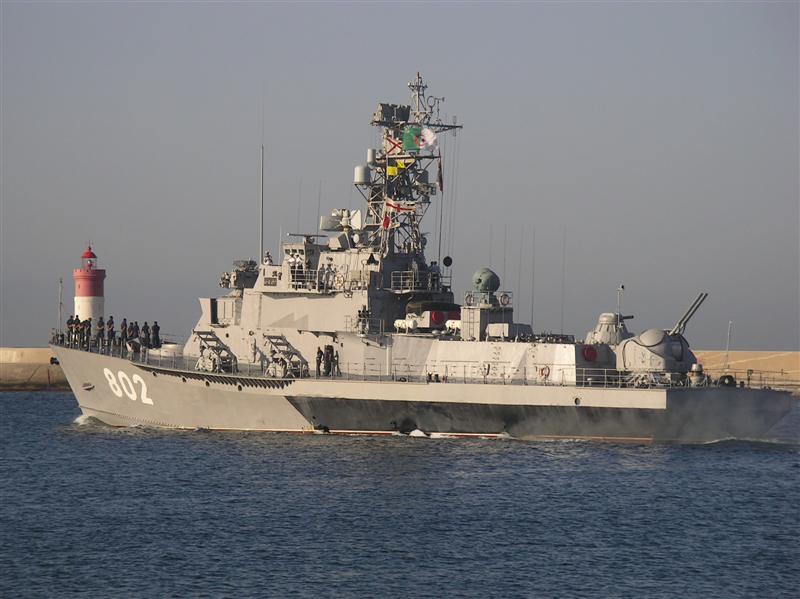 Петербургские верфи заканчивают с модернизацией корабля ВМС Алжира
