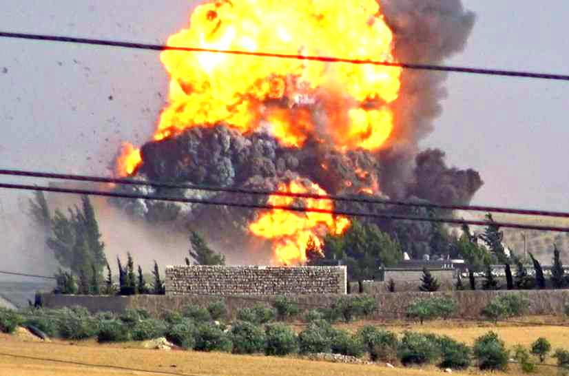 Курды безжалостно уничтожают турецких агрессоров