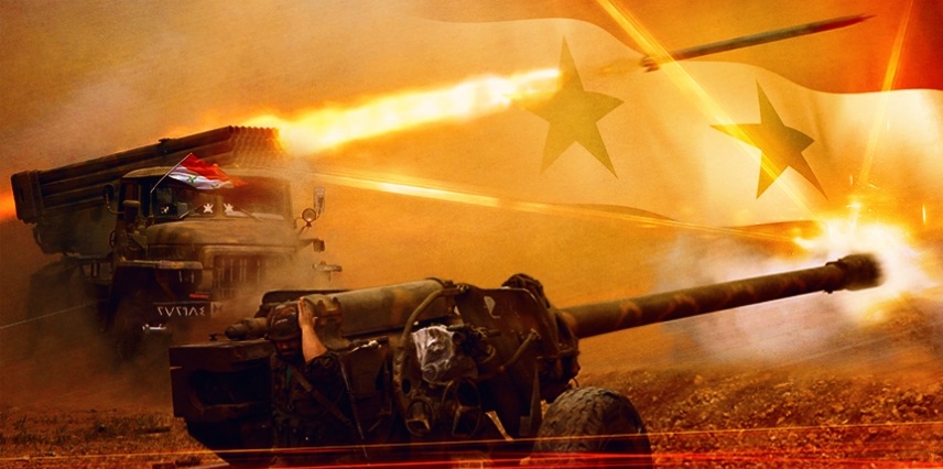 Реактивная артиллерия Асада разнесла танковый конвой боевиков