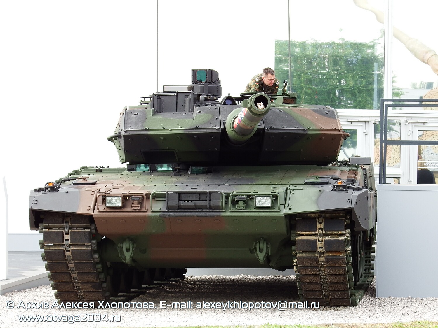Основной танк «Leopard 2A7» - фотообзор и фотодетализация