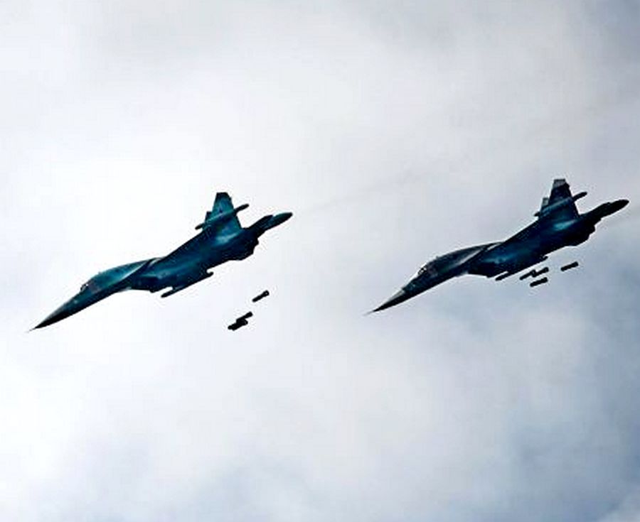 Провинция Идлиб сотрясается от ударов российских Су-34