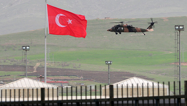 ВВС Турции уничтожили несколько вертолётов мятежников