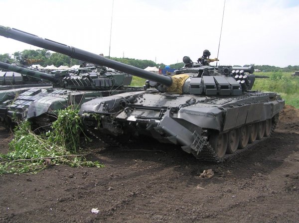 Тюнинг Т-72 в ДНР