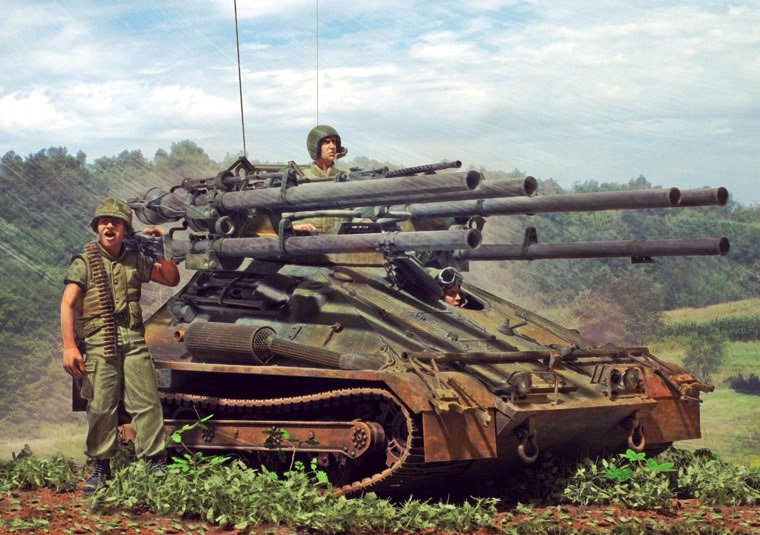 М50 «Онтос»: неведомое «существо» американских войск, призванное истреблять танки