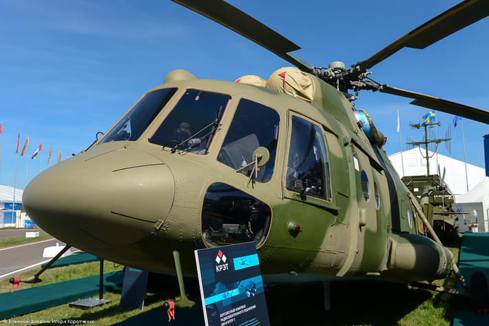 Военным передадут в пользование 10 новейших вертолетов, оснащенных РЭБ