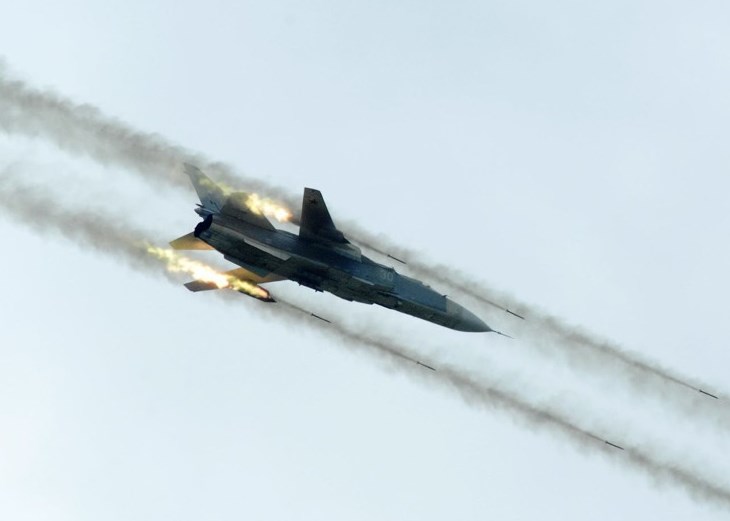 Российская авиация крошит боевиков по всей территории Сирии