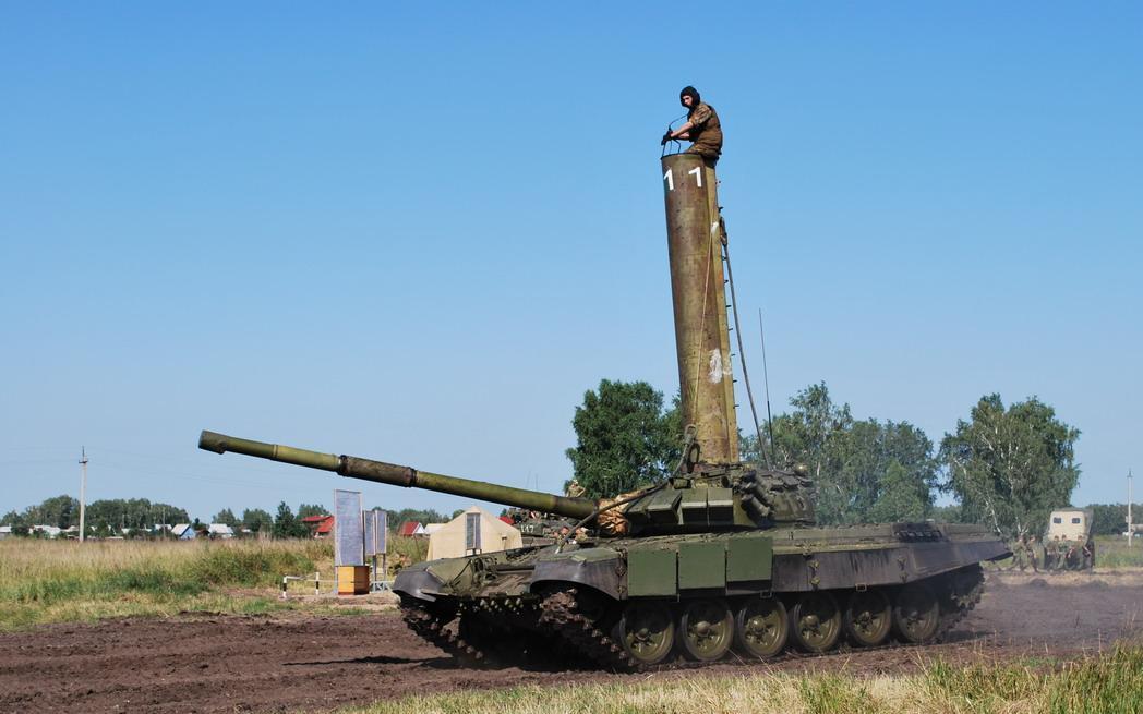 Российские танкисты освоили преодоление водной преграды по дну