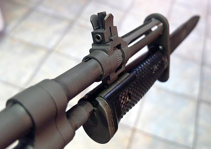 Американский штатный штык-нож M6 к самозарядной винтовке М14