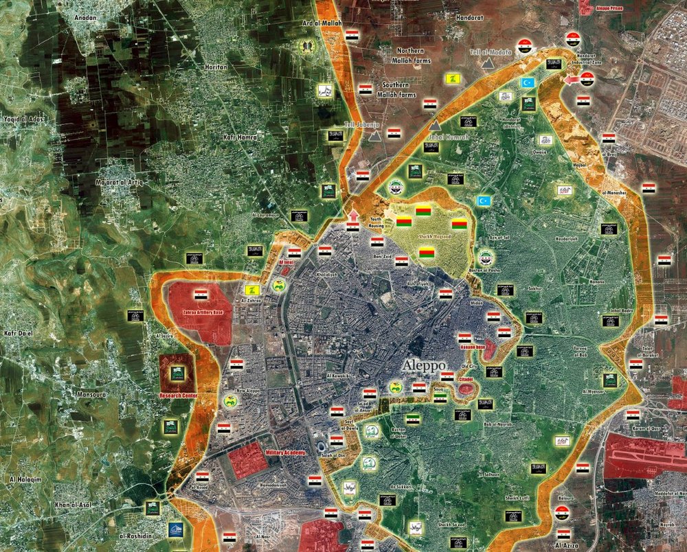 Сирийская армия освободила район Бани Зейд в Алеппо