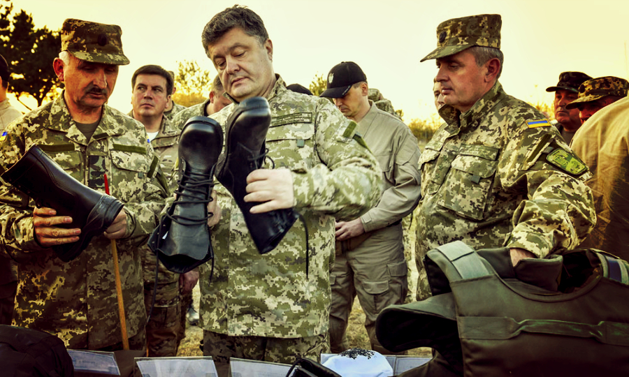 Зато «одеты к параду»: Киев решил переодеть и переобуть армию Зато «одеты к параду»: Киев решил переодеть и переобуть армию