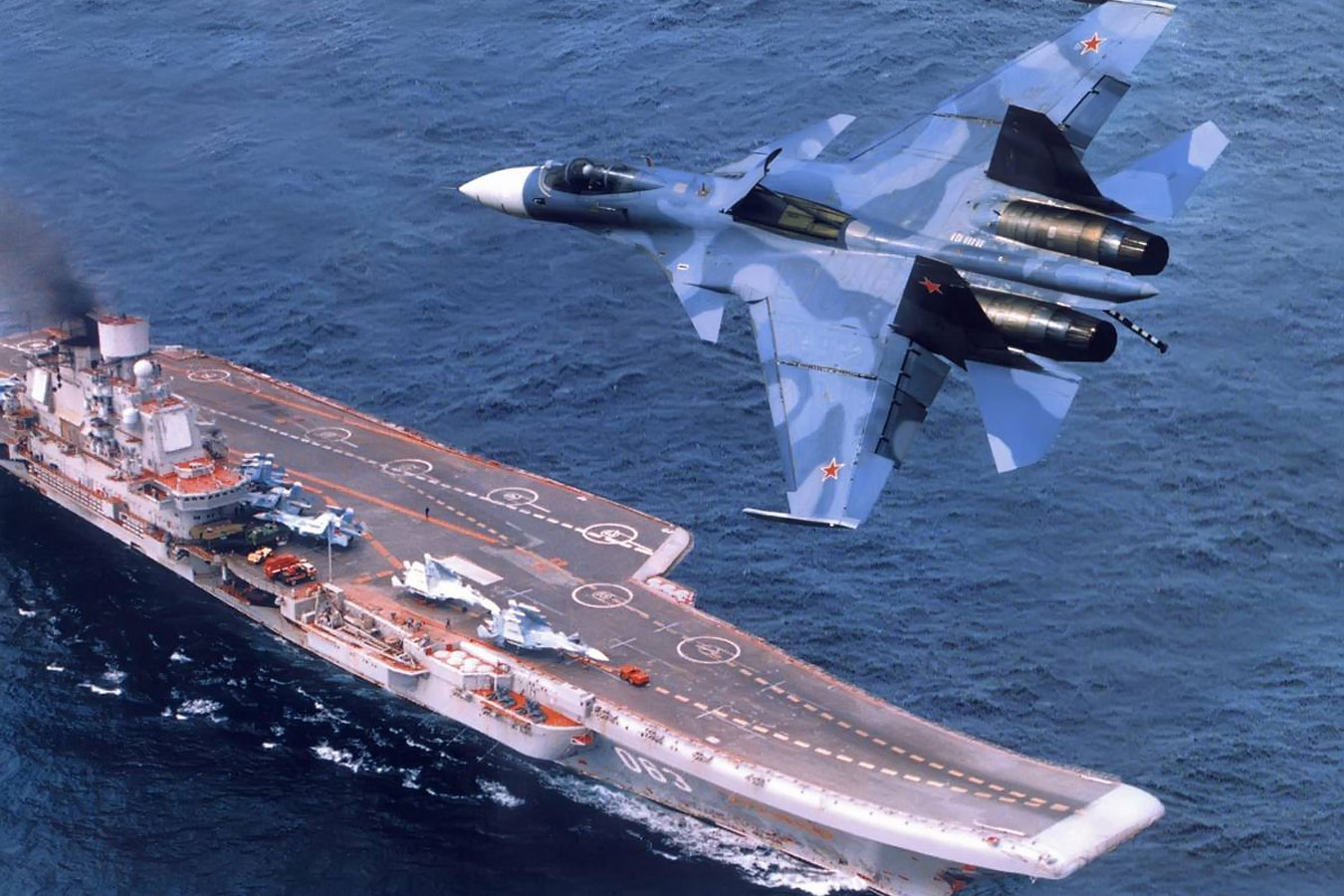 «Адмирал Кузнецов», как ответ санкционной политике США