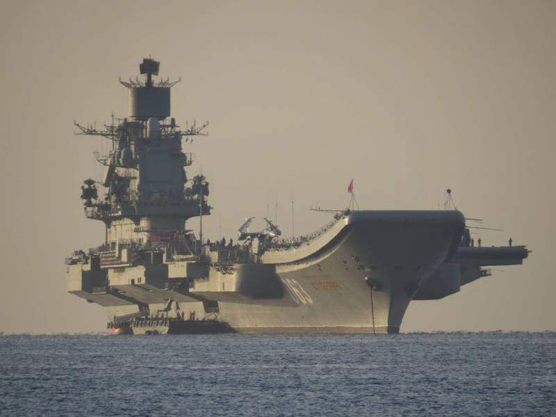 «Адмирал Кузнецов» возьмёт контроль над Восточным Средиземноморьем