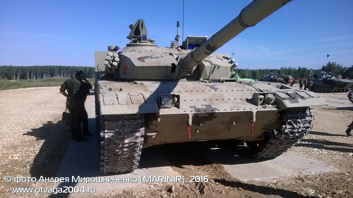 Китайский танк «Тип 96B» на «Танковом биатлоне 2016» - фотообзор