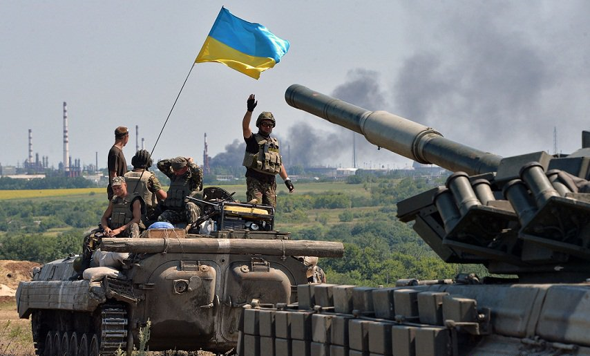 «Отведенная» Киевом техника была обстреляна на передовой