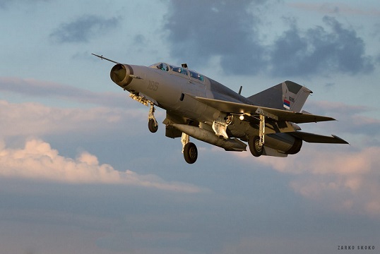 Сербы вернули МиГ-21УМ в состав ВВС Сербии