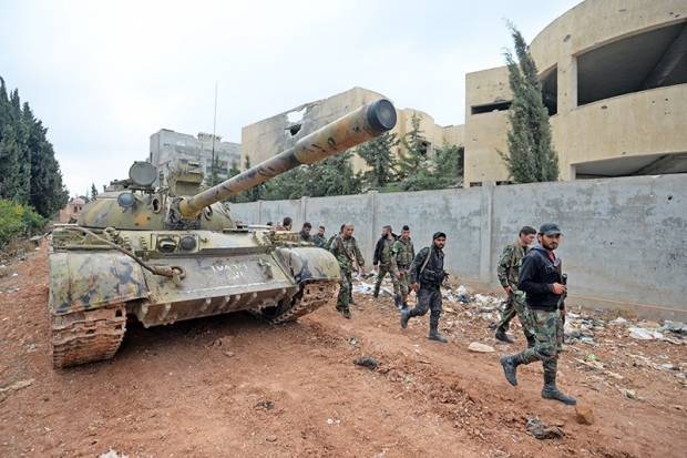 Сирийская Арабская Армия освободила цементный завод в Алеппо