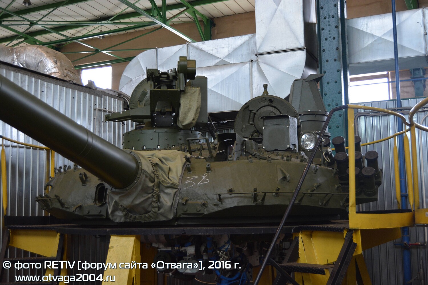 Танк Т-72Б1 усовершенствованный – для ВС Никарагуа (фотообзор)