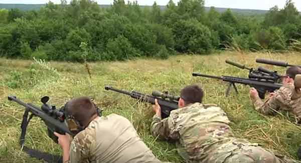 Крупнокалиберные снайперские винтовки ВСУ