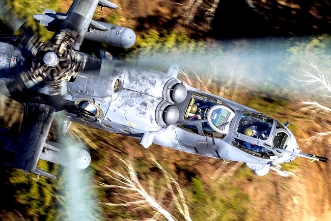 СМИ: В Сирии сбит российский ударный вертолет Ми-24М