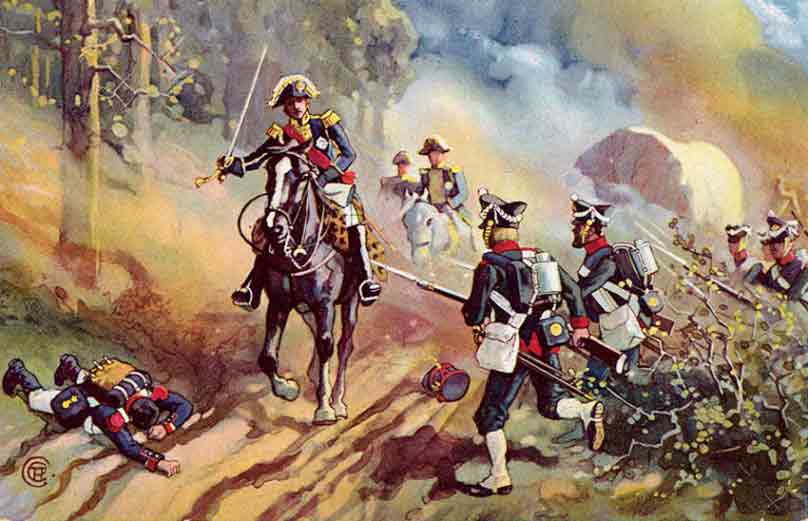 30 августа 1813г. Второй день сражения при Кульме и пленение Вандамма