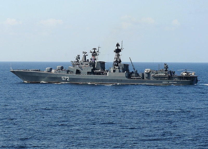 Отряд кораблей ТОФ возвращается во Владивосток после пятимесячного похода Отряд кораблей ТОФ возвращается во Владивосток после пятимесячного похода
