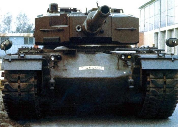 Модернизированный M48 башней Leopard 2. Германия