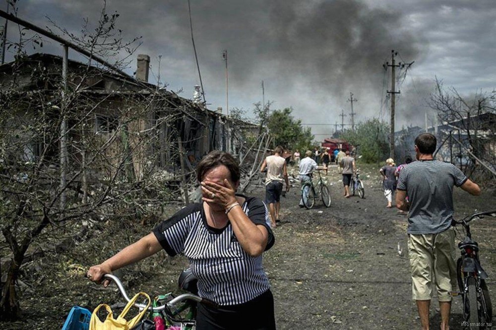 Донбасс в огне фото