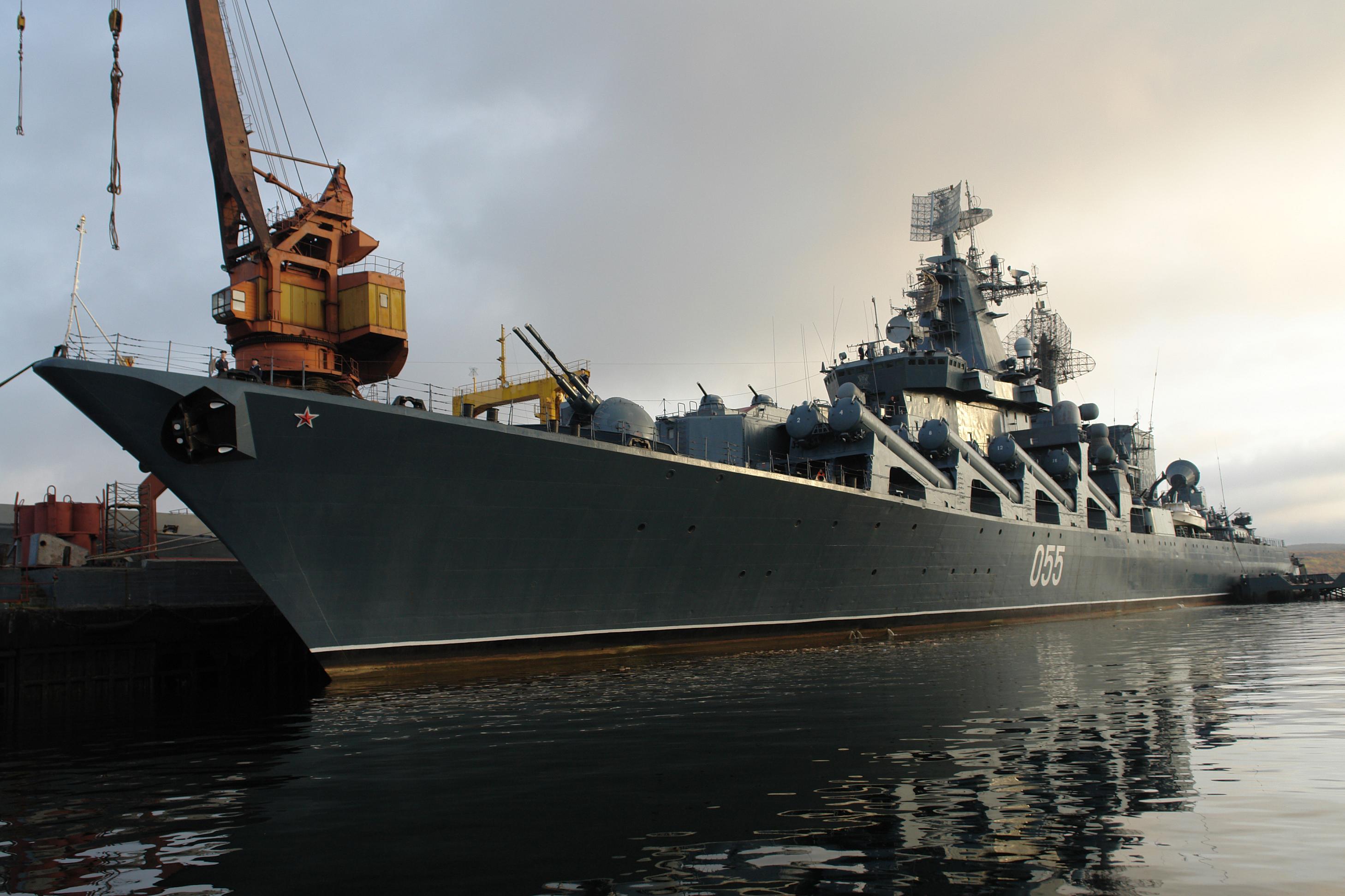 Ходовые испытания крейсера «Маршал Устинов» запланированы на осень