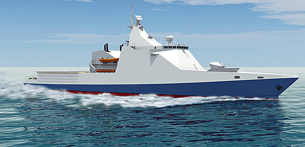 На корабли проекта 22160 могут установить ракетный комплекс «Калибр»