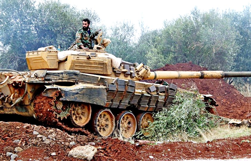 Сирийская армия отбросила боевиков к турецкой границе