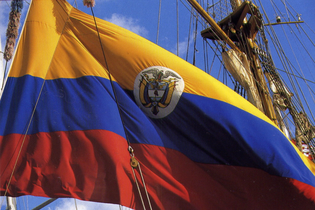 В Санкт-Петербург прибыл колумбийский военный корабль «Глория»