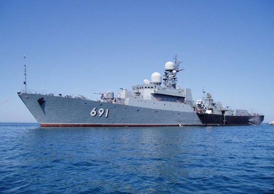 Корабли Каспийской флотилии зайдут в порты Ирана и Казахстана