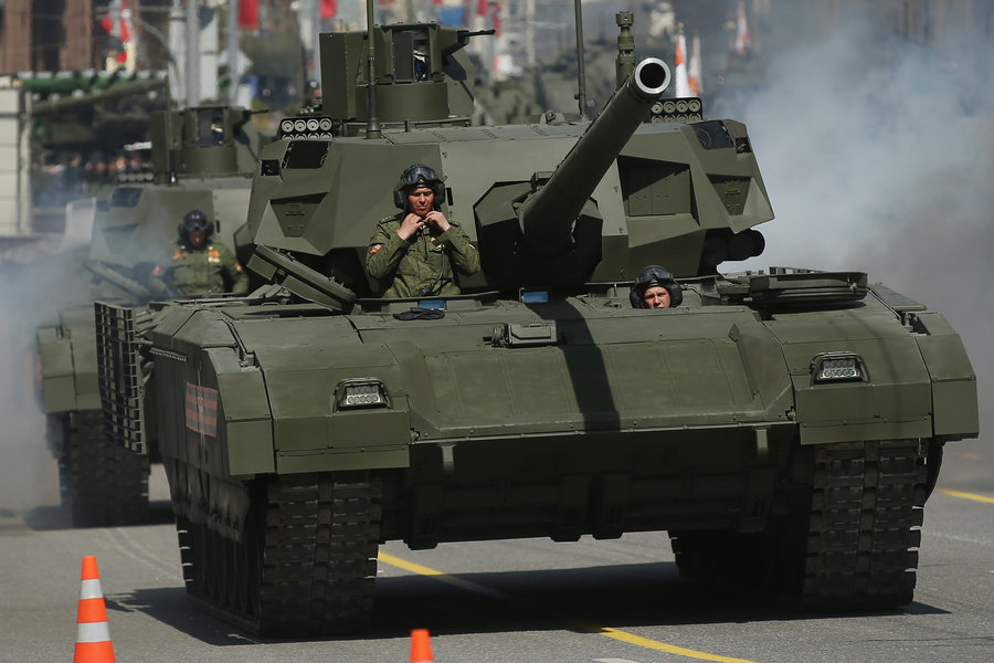 Топ-5 современных танков: российский Т-14 против американского M1A2 Abrams