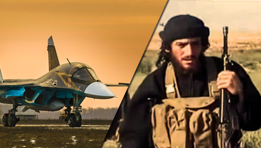 ФАБом в «яблочко»: русский Су-34 подорвал «министра» пропаганды ДАИШ ФАБом в «яблочко»: русский Су-34 подорвал «министра» пропаганды ДАИШ