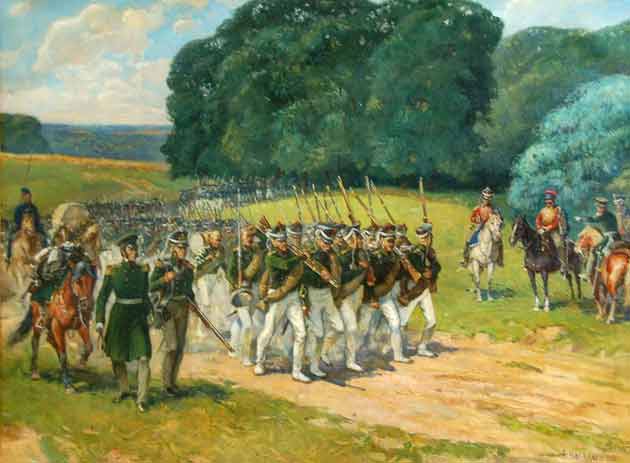 27 сентября 1813 год Главная армия союзников двинулась в Саксонию