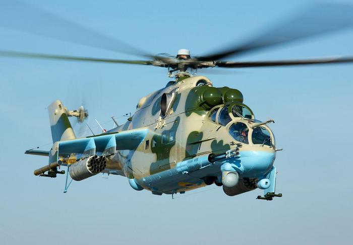 Ударные вертолеты МИ-24ПУ1 передадут авиации Украины