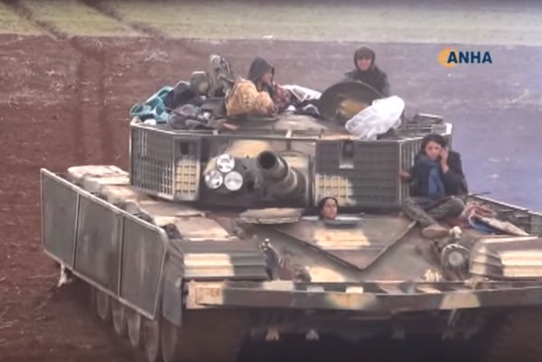 В Сирии полевая модернизация не спасла Т-72 курдов