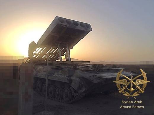 В Сирии создали смертоносную штурмовую ракетную машину