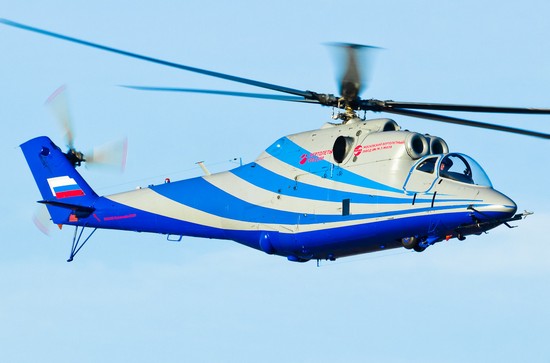 Разработанный в РФ вертолет на испытаниях превысил скорость в 400 км/час