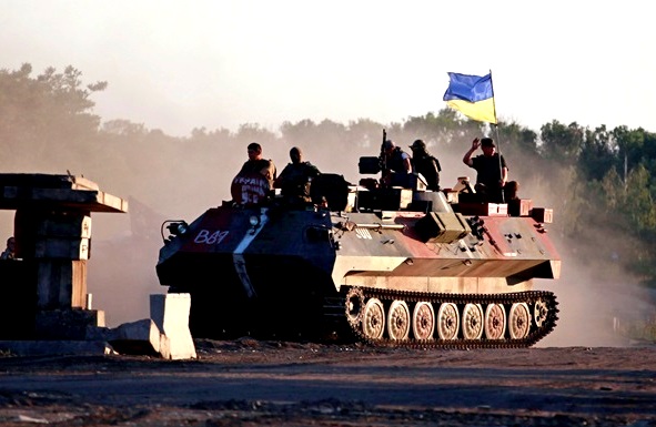 Воруженные силы Украины начали наступление на ДНР, идет бой Воруженные силы Украины начали наступление на ДНР, идет бой