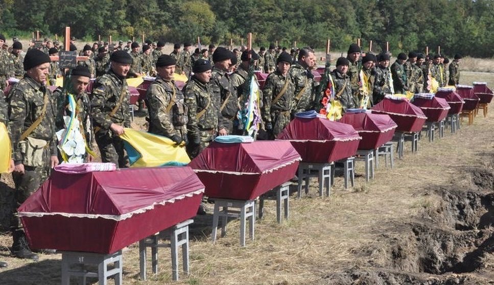 Фото украинских кладбищ военных