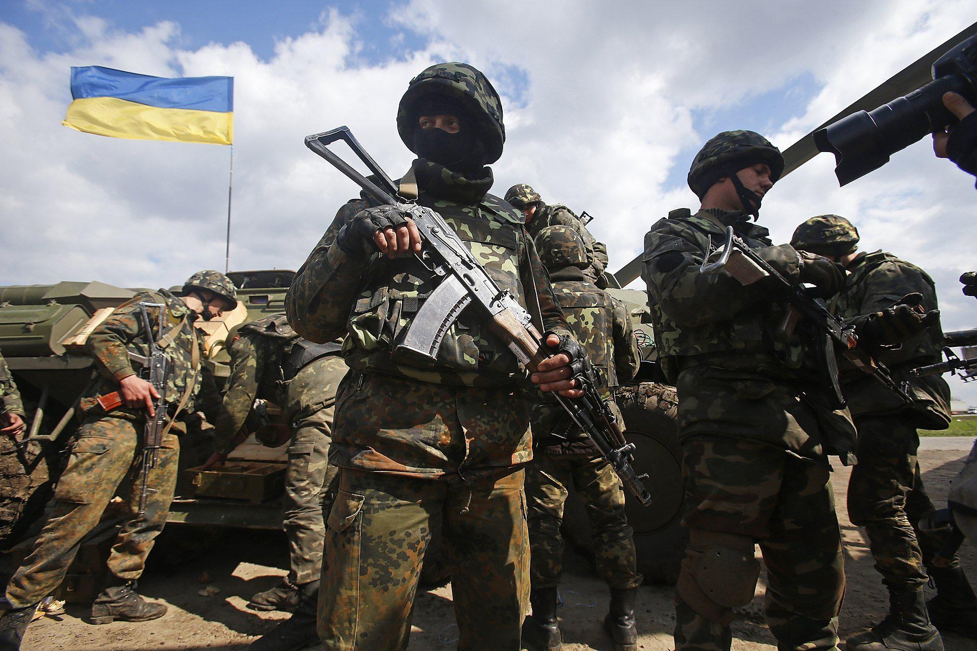 Украинская армия использует советский устав