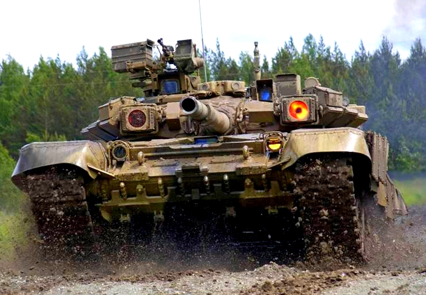 Беспилотные танки Т-90 получат систему «технического зрения»