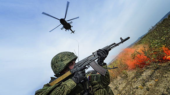 Российский спецназ получит вертолетные эскадрильи