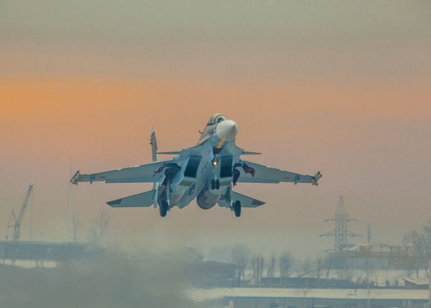 К бою готов: новейший Су-30СМ на защите российского Крыма