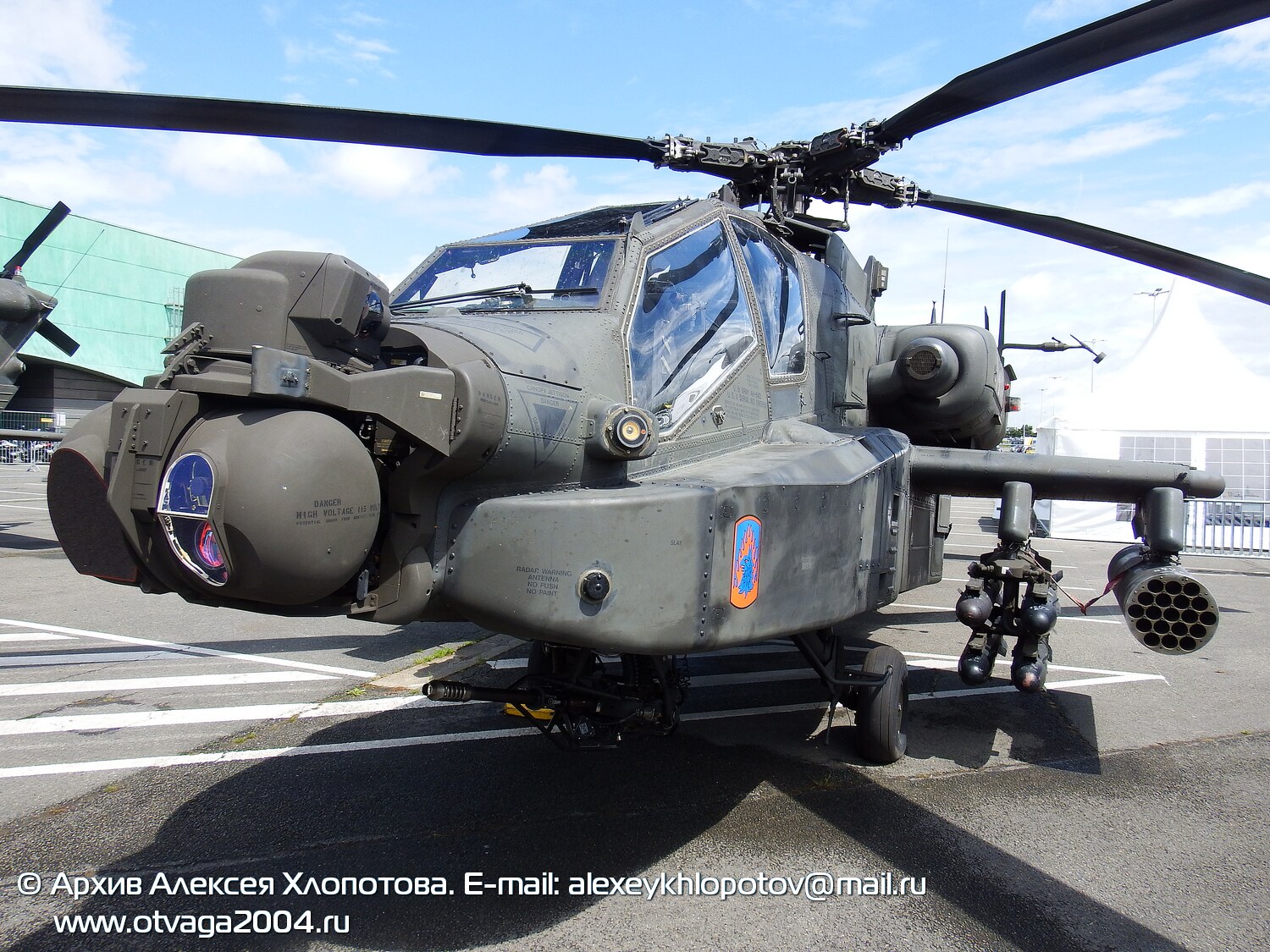 Вертолет AH-64D «Apache Longbow» - фотообзор и фотодетализация